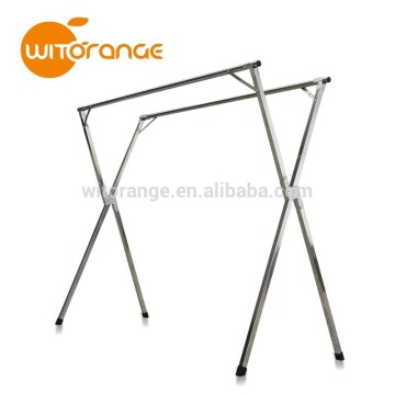 Installation Free X Metal Clothes Hanger Rack