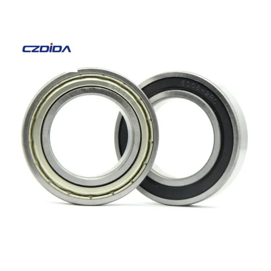 High Quality 6008 6008ZZ 6008RS Deep Groove Ball Bearing 40x68x5mm