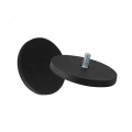 Rubber Coated Neodymium Pot Magnet Permanent Rare Earth Base Rubber Magnet Handle Mounting