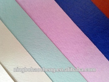 HighTear Strength Web forming Backing Coated PU Leather for Man Shoes