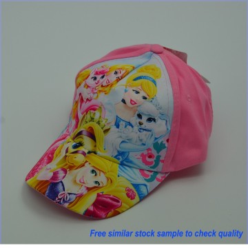 sublimation print kids baseball cap fashion style cartoon logo