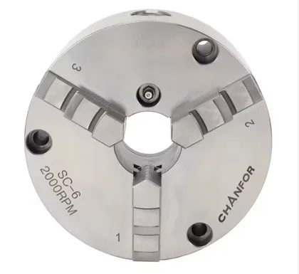CNC lathe power chuck parts/mounting adapters flange