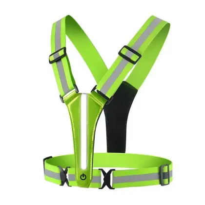 LED Reflective Safety Vest