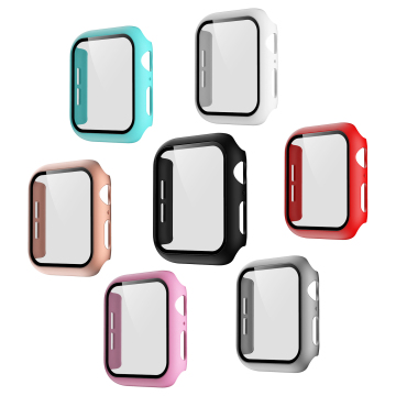 CEDYED FILL HARD CASE για τη σειρά Apple Watch 7 - 41mm/45mm/40mm/44mm/38mm/42mm με προστασία προφυλακτήρα