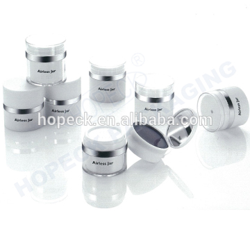 Airless jar with one hole and 12 holes