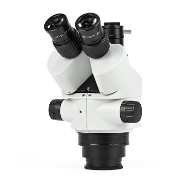 7x-45x Simul-Focal Trinocular Zoom Stereo Microscope Head Dengan 1x C-Mount Adapter-ZML-0745th 7x-45x