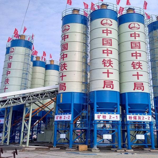 Usando para la planta mezcladora de concreto 50ton-5.32m cemento silo