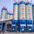 Using for concrete mixer plant 50ton-5.32m cement silo