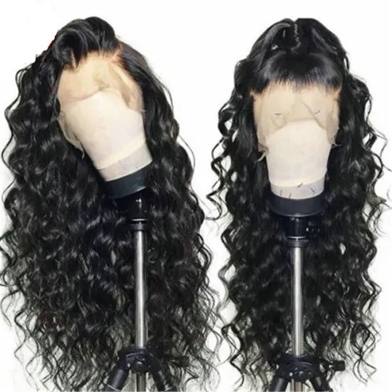 Raw unprocessed cuticle aligned Human hair wigs 100% virgin wholesale transparent lace wigs