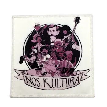 Custom heat transferred logo printing sublimation patch