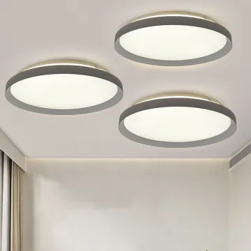 Wholesale Luxury Round Designer Indoor Ceiling Lamps - EZELED White Natural Light Surface Mounted LED Ceiling Lights
