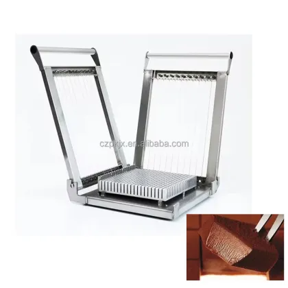 Chocolate Mousse Cake Cube Cutter - Guitar Wire Cutter