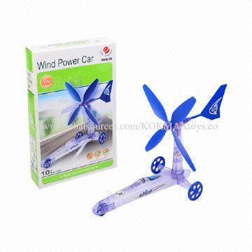 Promotional 6-in-1 Wind Power Robot Kit Toy, Educational and Fun to Make