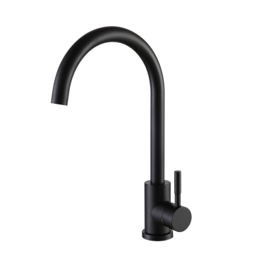 Brushed Brass Black Water Mixer Taps for Kitchen Sinks - Cheap Manufacturer