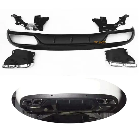 Mercedes-Benz C Class W205 Modified C63 Rear Diffuser for Sedan (2015-2016)