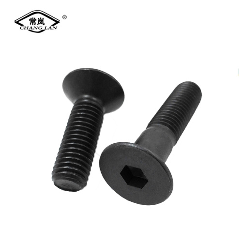 Hexagon socket bolts with countersunk head DIN7991