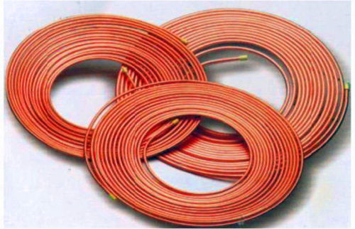 C5210 Round Soldering Copper Pipe  , T1 Split 15mm Mill Polished Tube