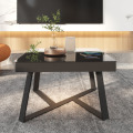 Topverkoop gehard glas Bluetooth slimme salontafel