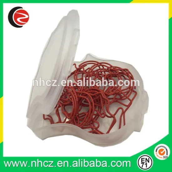 Brain paper clip in brain shape box