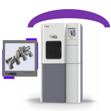 Precise and useful machine parts 3d fabrication 3D metal printer