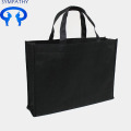 Skräddarsydda väskor med stor kapacitet, svart vävt väska