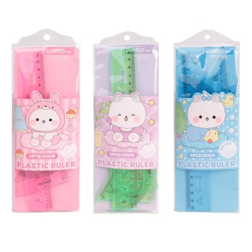 Forniture scolastiche del cartone animato di gatto carino: set di nastro morbido Weibo per disegnare ed esami