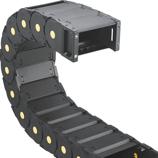 JFLO Closed Type Cable Drag Chain JEZ80F - Fully Enclosed Sizes 80X150 to 80X350