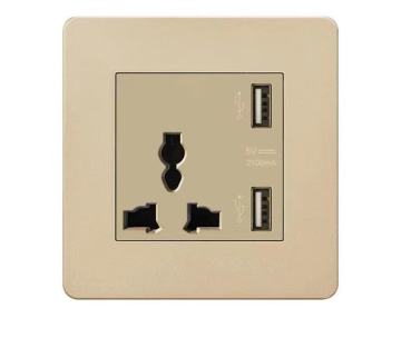 Ventes chaudes: commutateurs modernes, prises et prises de mur USB personnalisées