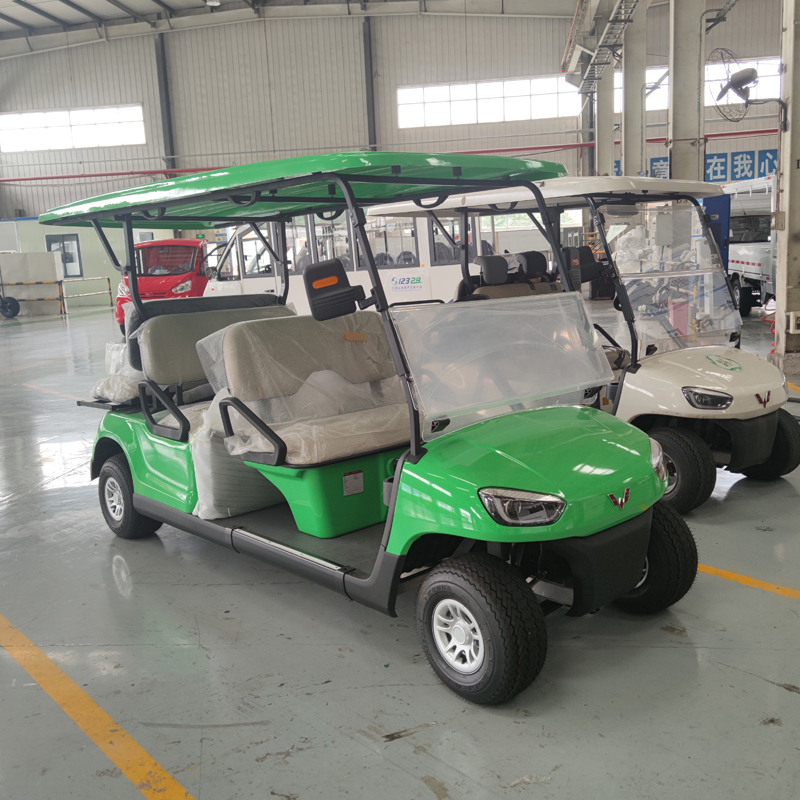 6-seater four-wheel lead-acid battery car