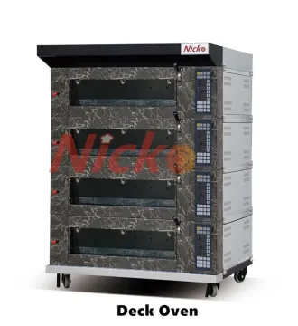 4 Decks 8 Trays Commercial Bakery Deck Oven / French Bread Baking Oven