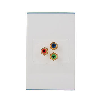 2013 Hot-selling 3rca Wall Plate with Suitable for Decoration