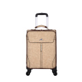 Wholesale PU airport trolley luggage suitcase