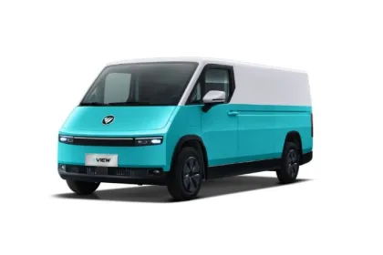 Foton View i9: 2 Seat Electric Vehicle Cargo Van 50.23 kwh CATL Battery 350KM CLTC Range