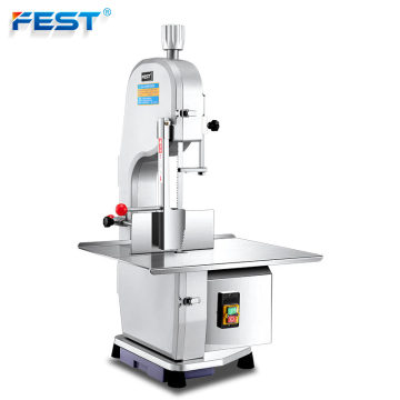 FEST Cutter Blade Meat Saw Machine - 1.5kw Meat Cutting Band Saw with 6 Blades, 1650mm