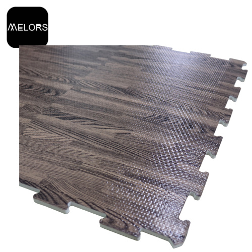 Wood Grain EVA Foam Floor Puzzle Mats