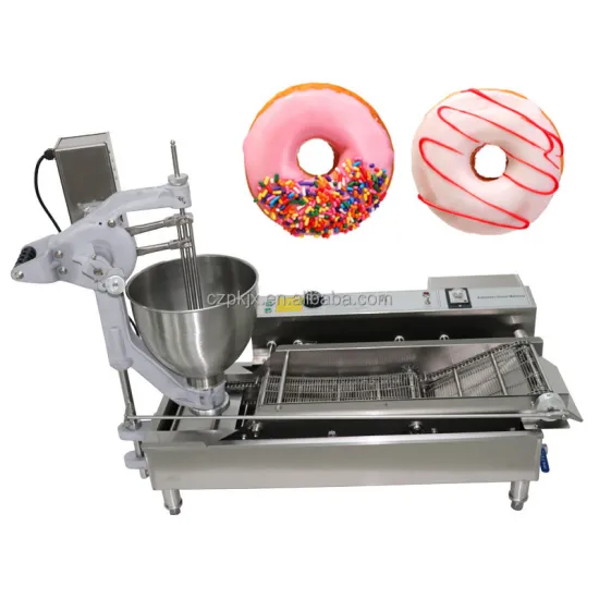 Automatic Commercial Electric Donut Machine with Deep Fryer for Doughnut Making
