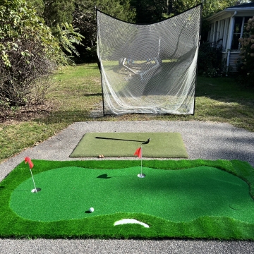 Portable Large Size Golf Putting Green for Indoor/Outdoor Practice