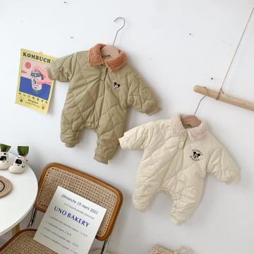 Vestiti per bambini Giacca invernale in cotone tuta outwear