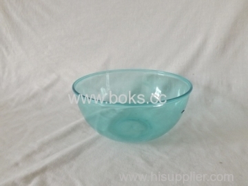 Round Transparent Plastic Bowl 