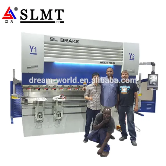 WC67K hydraulic bending machine with 50T2500 CNC system