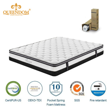 spring best bed mattress with rolled up packing