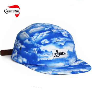 Cloud 5 Panel Hat Supreme Snapback Cap New (QZ-LW-012)