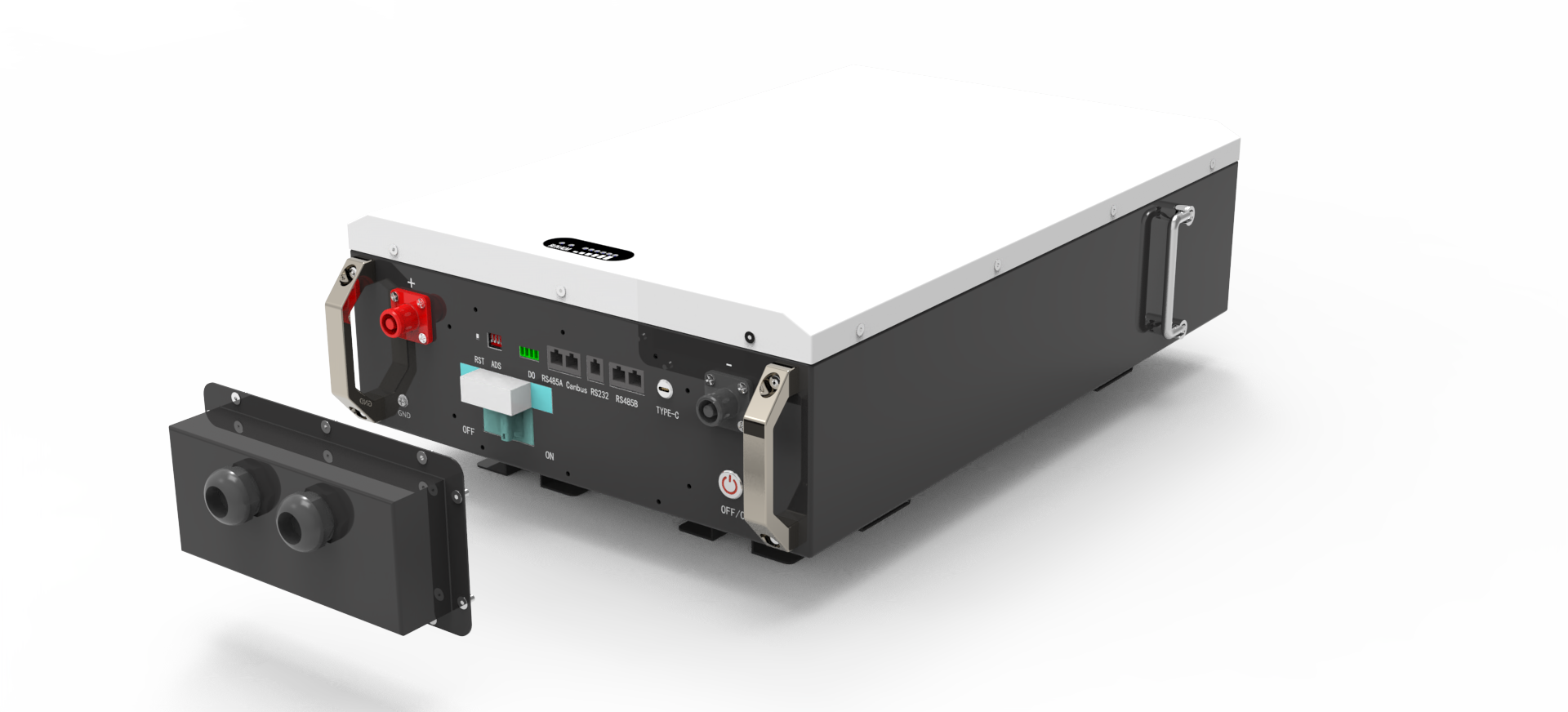 24V 25.6V wall mounted power lithium battery