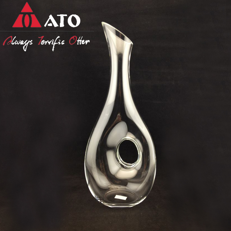 Decanter in vetro in vetro di vino grande senza piombo