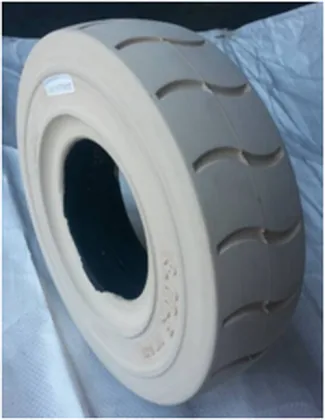 Solid Lifting Platform Tyre 406×125