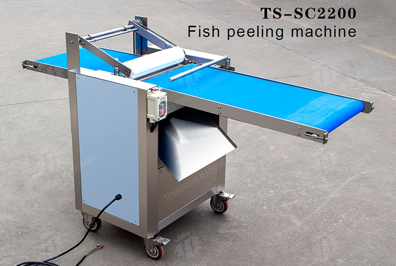 fish skin remover machine