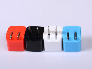 Square best selling mini usb folding accessories usb wall charger consumer electronics