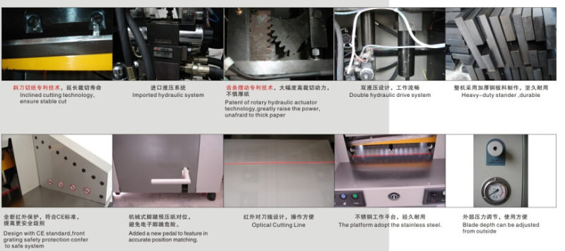 Hydraulic Program-Controlled Paper Guillotine (6700H)