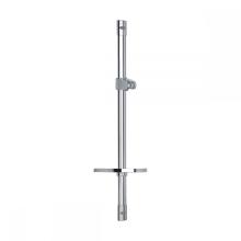 Adjustable Height Bathroom Sliding Bar with Soap Holder