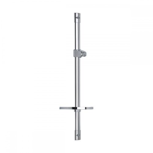 Polishing stainless steel shower slide bar set